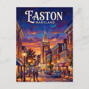 Cartão Postal Easton, Maryland Maryland