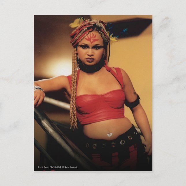 Cartão Postal Ébano o tribo (Frente)