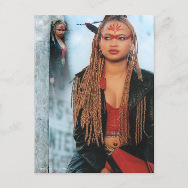 Cartão Postal Ebony A Tribo (Frente)
