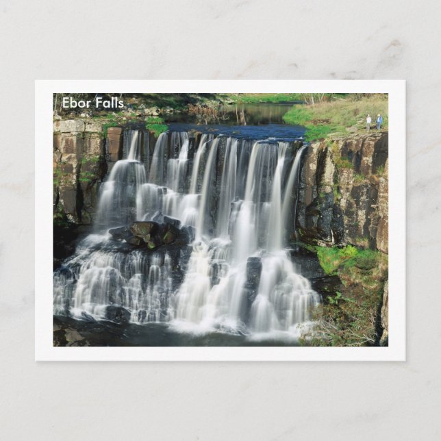 Cartão Postal Ebor Falls (Frente)