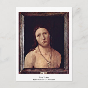 Cartão Postal Ecce Homo Por Antonello Da Messina