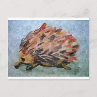 Cartão Postal echidna australiana