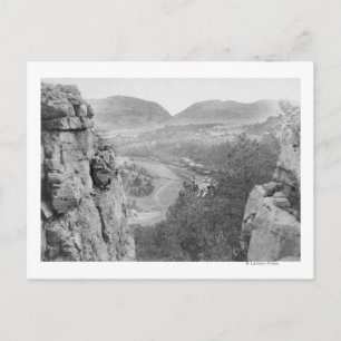 Cartão Postal Echo Canyon olhando através do Sioux Pass Photogra