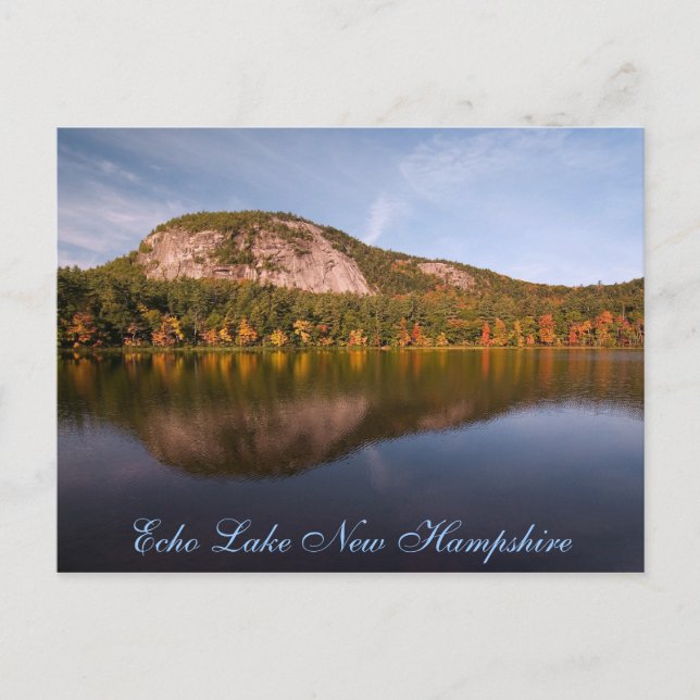 Cartão postal Echo Lake New Hampshire (Frente)