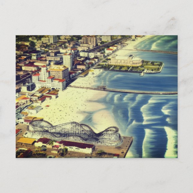 Cartão Postal Echoes of Long Beach (Classic Coastal California) (Frente)