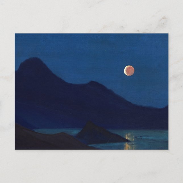 Cartão Postal Eclipse, 1939 by Nicholas Roerich (Frente)