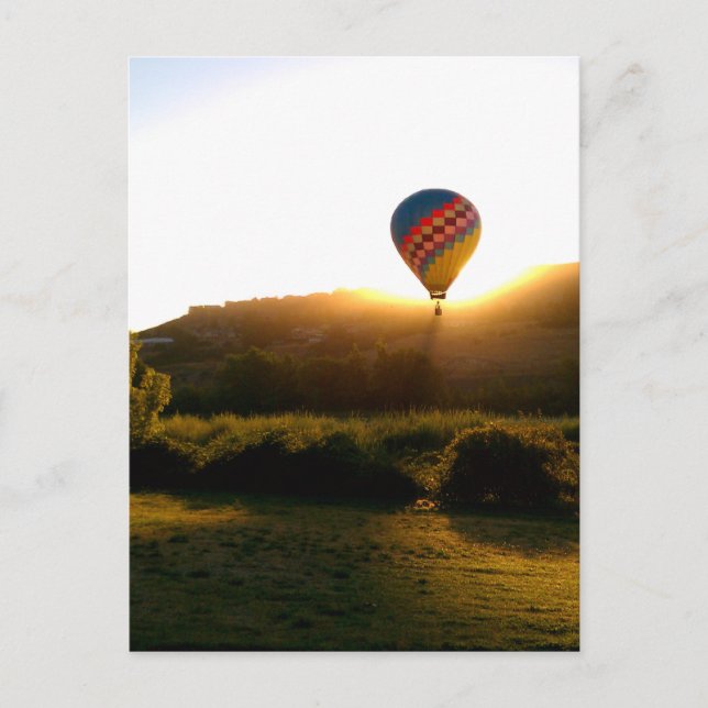 Cartão Postal eclipse de balões (Frente)