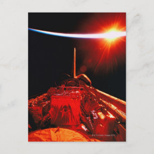 Cartão Postal Eclipse do Espaço