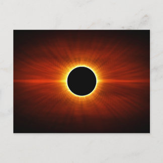 Cartão Postal Eclipse do Sol
