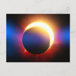 Cartão Postal Eclipse Solar
