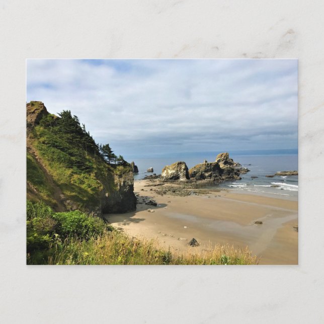 Cartão Postal Eco-a State Park, Cannon Beach, Oregon (Frente)