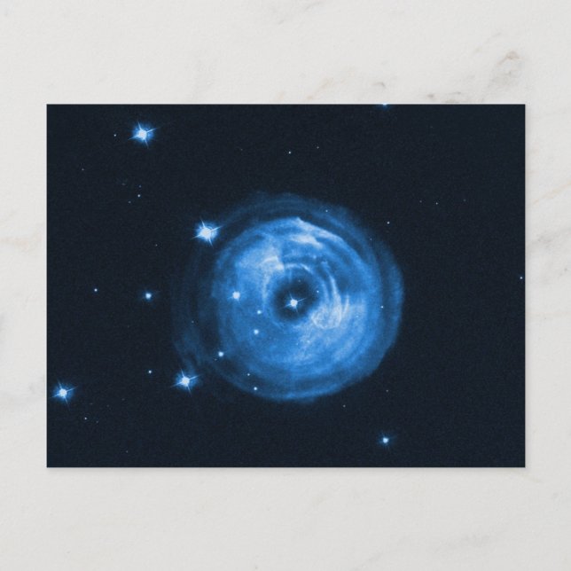 Cartão Postal Eco de Luz da Estrela V838 Monocerotis (Frente)