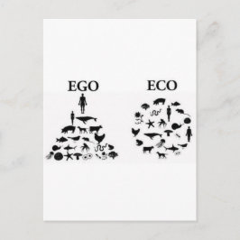 Cartão Postal Eco vs Ego