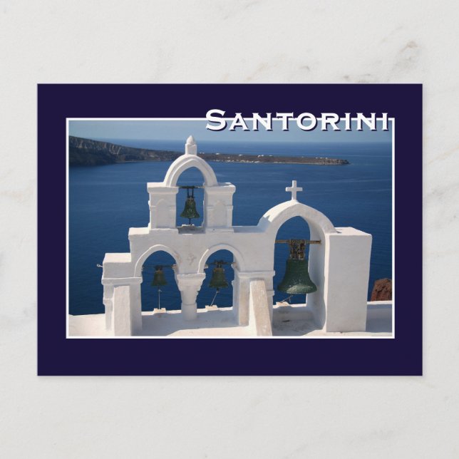 Cartão Postal Ecos acima do Egeu (Frente)