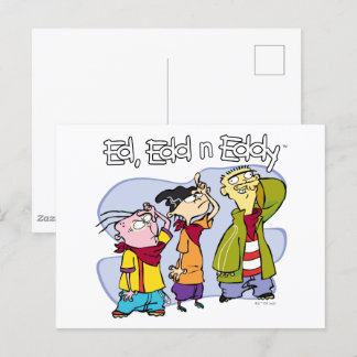 Cartão Postal Ed, Edd, Sinais de Mão Eddy