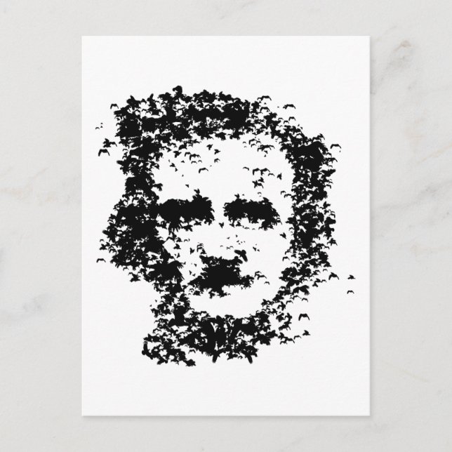 Cartão Postal Edgar Allan Poe (Frente)
