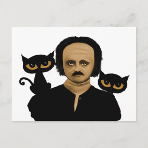 Cartão Postal edgar allan poe