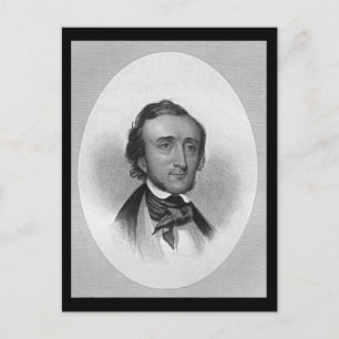 Cartão Postal Edgar Allan Poe