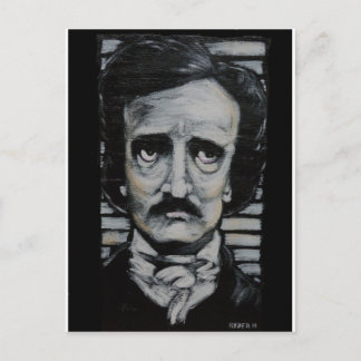 Cartão Postal Edgar Allen Poe