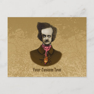 Cartão Postal Edgar com Inseto Dourado