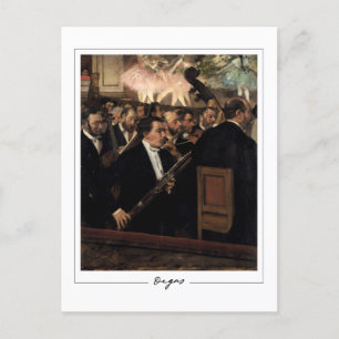 Cartão Postal Edgar Degas #12 - Cartão-postal de arte
