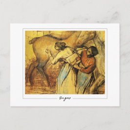 Cartão Postal Edgar Degas #341-2 - Cartão-postal de arte