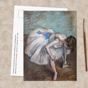 Cartão Postal Edgar Degas - Bailarina Sentada