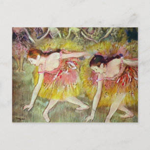 Cartão Postal Edgar Degas - Bailarinas