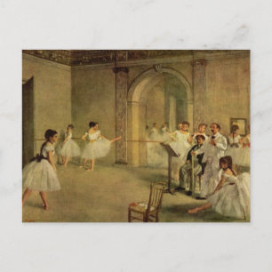 Cartão Postal Edgar Degas-Ballerinas