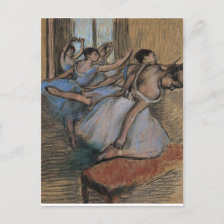 Cartão Postal Edgar Degas | Dança Classe II