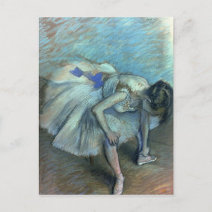 Cartão Postal Edgar Degas   Dançarina Sentada, c.1881-83