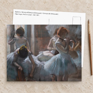 Cartão Postal Edgar Degas - Dançarinas