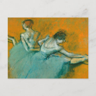Cartão Postal Edgar Degas Dançarinas na Barra Impressão: Arte de