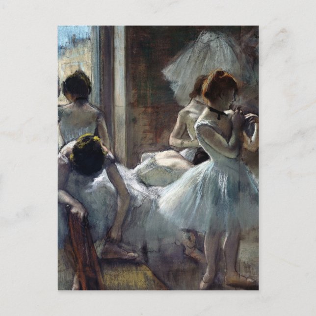 Cartão Postal Edgar Degas Dancers (Frente)