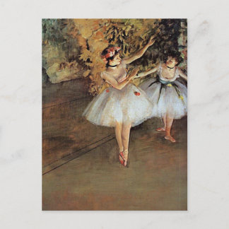 Cartão Postal Edgar Degas - Dois Dançarinos