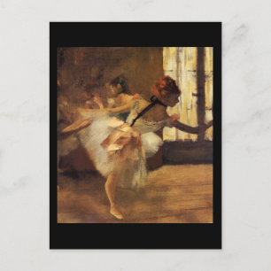 Cartão Postal Edgar Degas La Répétition De Danse