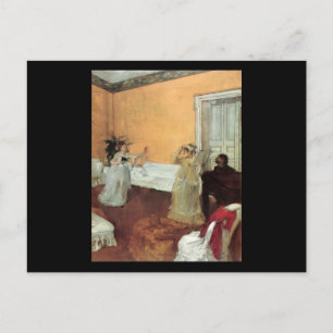 Cartão Postal Edgar Degas O Duet