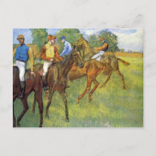 Cartão Postal Edgar Degas - Pesar fora
