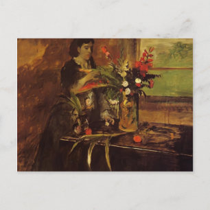 Cartão Postal Edgar Degas - Retrato de Mme. Rene De Gas