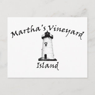Cartão Postal Edgartown Light
