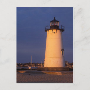 Cartão Postal Edgartown Lighthouse Marthas Vineyard