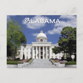 Cartão Postal edifício Capitólio Estatal do Alabama, Montgomery