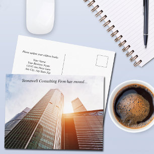 Cartão Postal Edifício de escritório personalizado Foto Nossa em