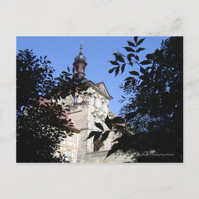 Cartão Postal Edifício de estrutura de árvore (Frente)