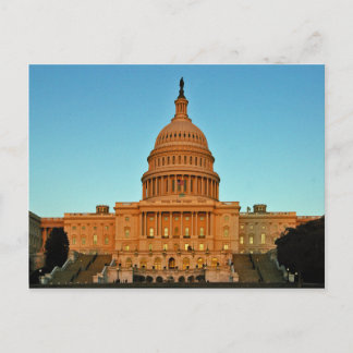 Cartão Postal Edifício do Capitólio ao Pôr do Sol