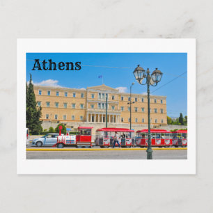 Cartão Postal Edifício do Parlamento em Atenas, Grécia