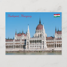 Cartão Postal Edifício do Parlamento húngaro em Budapeste