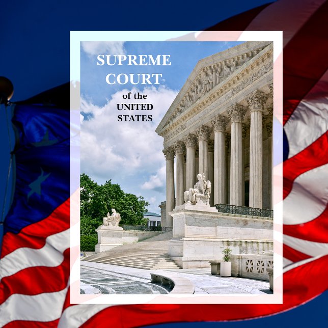 Cartão Postal Edifício do Supremo Tribunal Washington DC Celebra (Criador carregado)