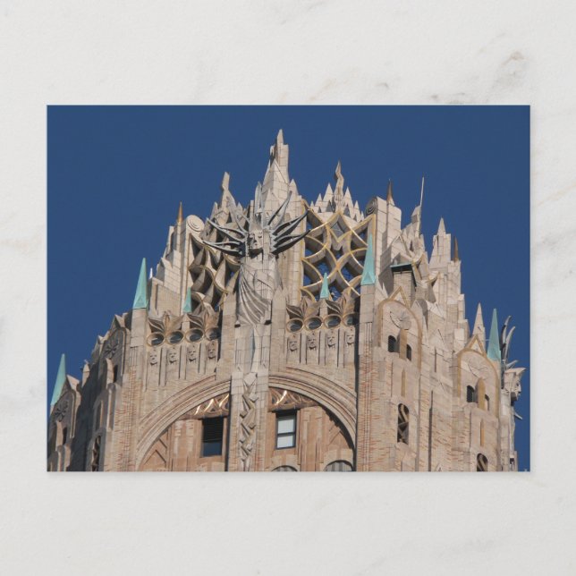 Cartão Postal Edifício elétrico geral (Frente)