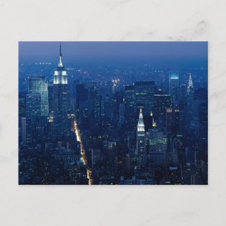 Cartão Postal Edifício Empire State à Noite
